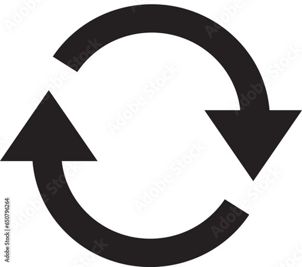 Fototapeta サイクル　矢印　アイコン