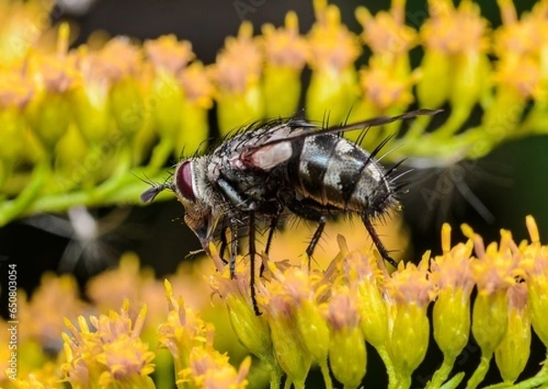 Obraz fly on a flower