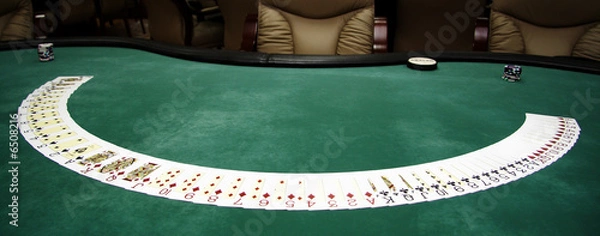 Obraz Cards on table