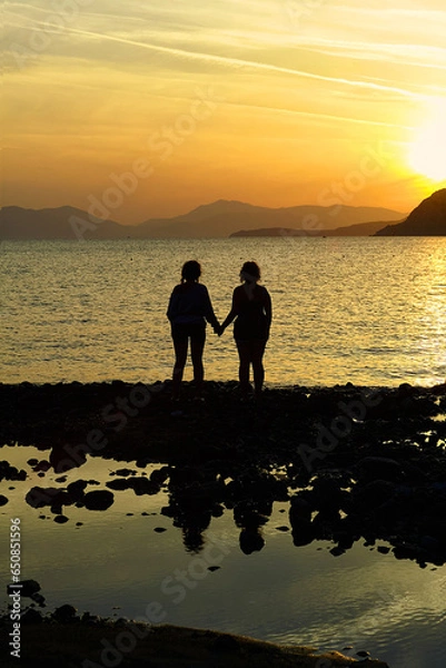 Fototapeta Sorelle e amiche