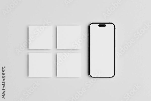 Fototapeta Instagram Post Mockup