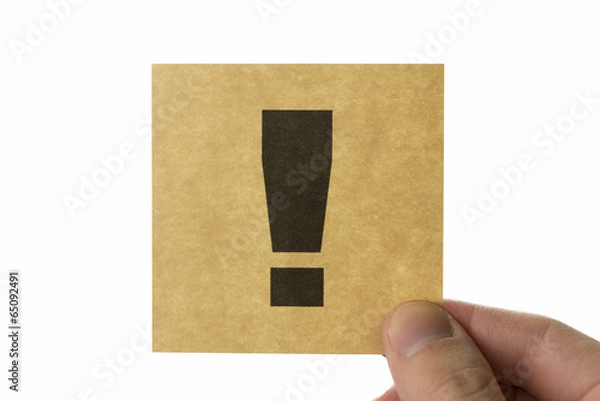 Obraz 感嘆符 アイコン Exclamation mark