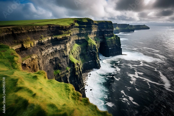 Fototapeta cliffs of moher country