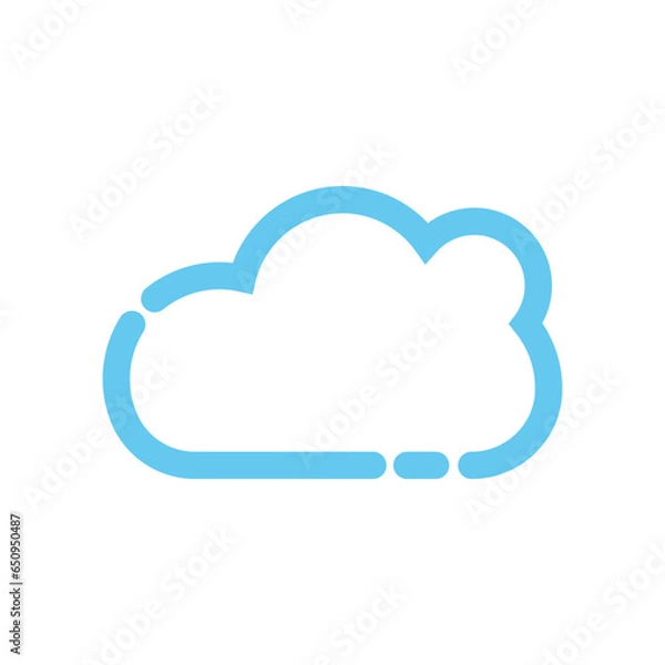 Obraz Cloud logo vector template
