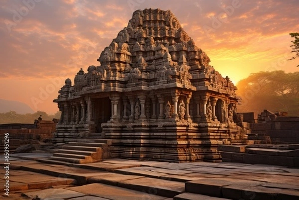 Obraz archaeological site temple