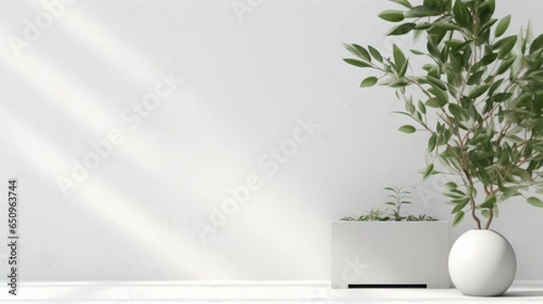 Obraz Plant in a vase, Background