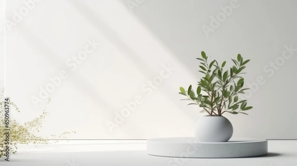 Obraz Plant in a vase, Background