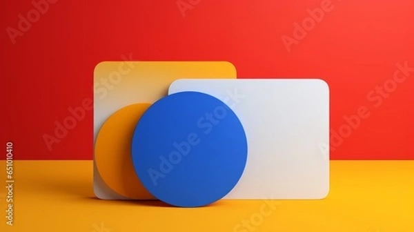 Fototapeta abstract minimalist startup image