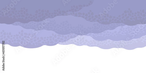 Obraz ネガティブな場面や感情を表すどんよりした雲の背景イメージ