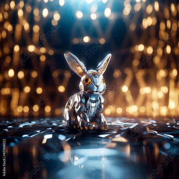 Obraz A FUTURISTIC RABBIT