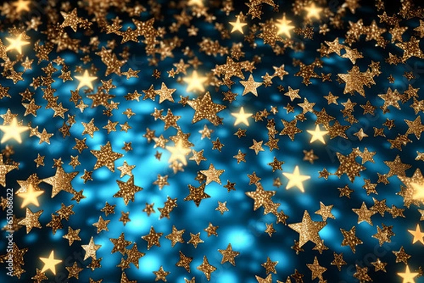 Obraz Abstract Stars Background,  Generative AI