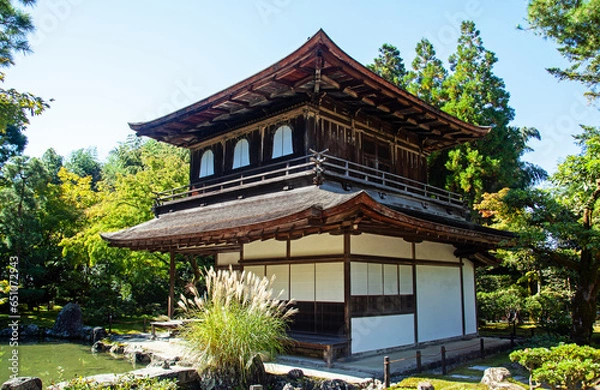 Obraz 観音殿｜初秋の国宝慈照寺、古を思い起こし侘び寂びに浸れます
