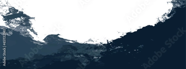 Obraz かっこいい青色のフレーム