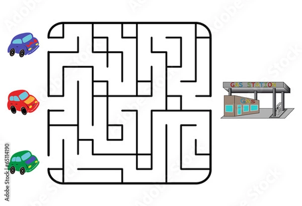 Fototapeta Maze