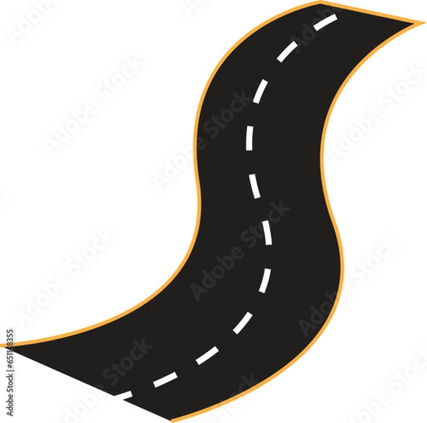 Obraz This is road vector and its editable.