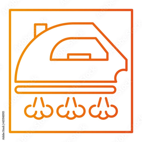 Fototapeta The laundry icon is an icon that represents the activity of washing clothes. Usually this icon consists of a clear and easily recognizable image of a washing machine or a pile of clothes.