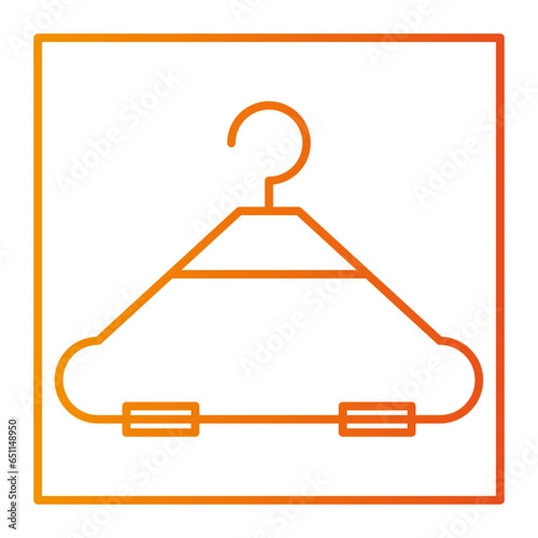 Fototapeta The laundry icon is an icon that represents the activity of washing clothes. Usually this icon consists of a clear and easily recognizable image of a washing machine or a pile of clothes.