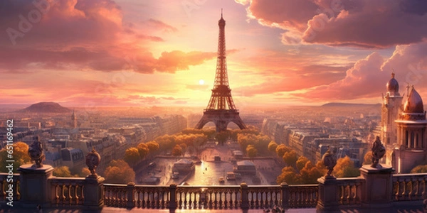 Fototapeta Paris city view