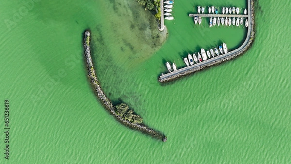 Obraz boats and port