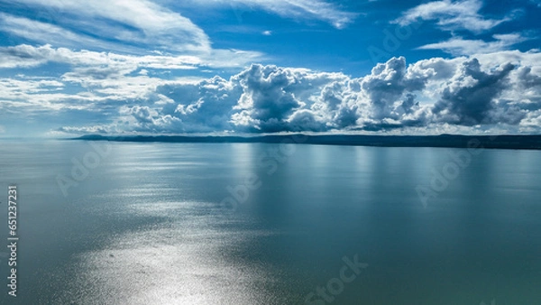 Obraz view of balaton clouds