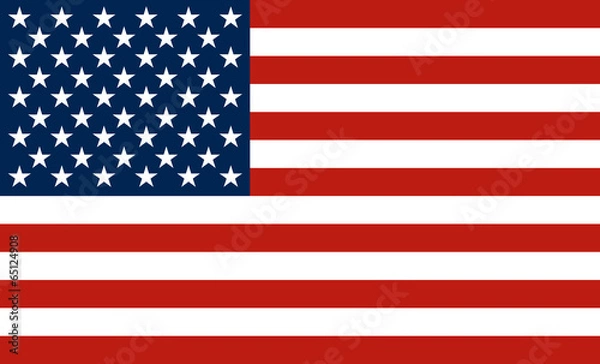 Obraz flaga USA