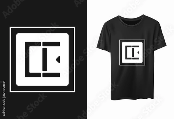 Fototapeta Tshirt design