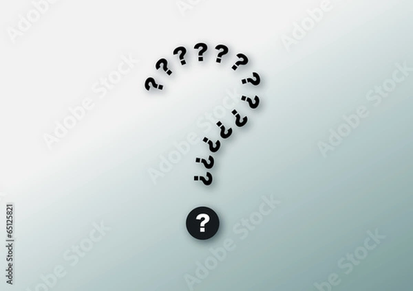 Obraz question ハテナ