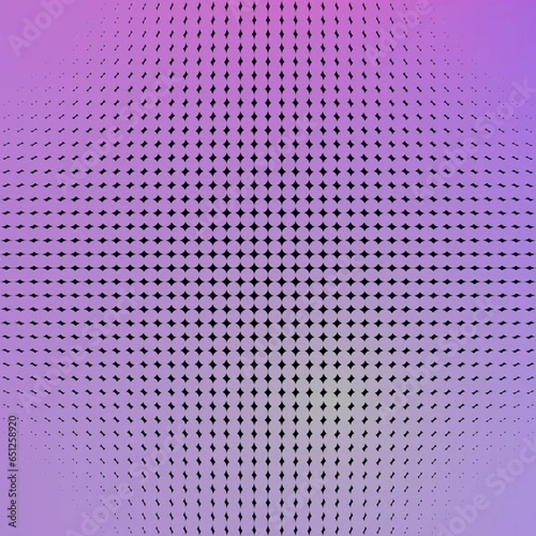 Obraz Purple Background with black circles