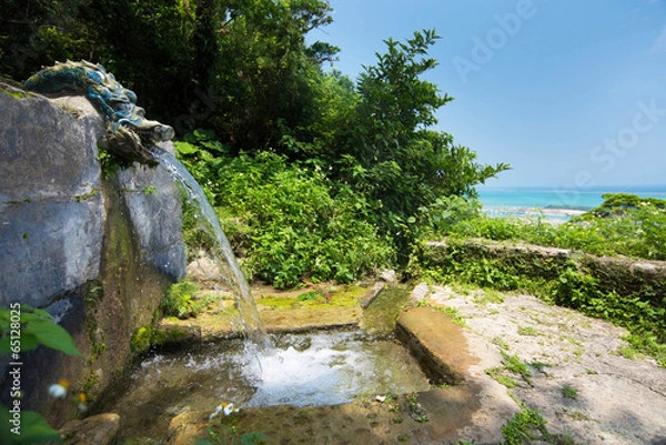 Fototapeta 垣花樋川（かきのはなひーじゃー）