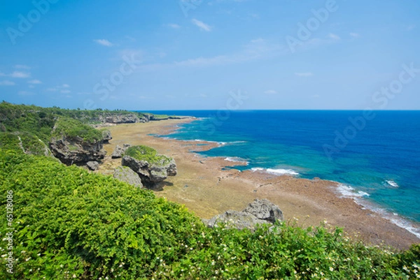 Fototapeta 喜屋武岬