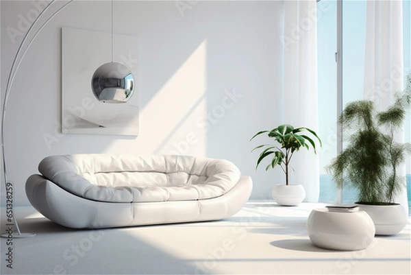 Obraz living room interior