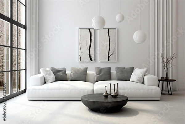 Obraz living room interior