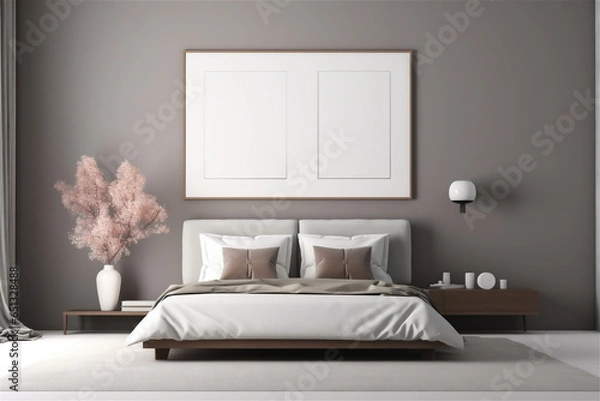 Obraz bedroom interior, luxury
