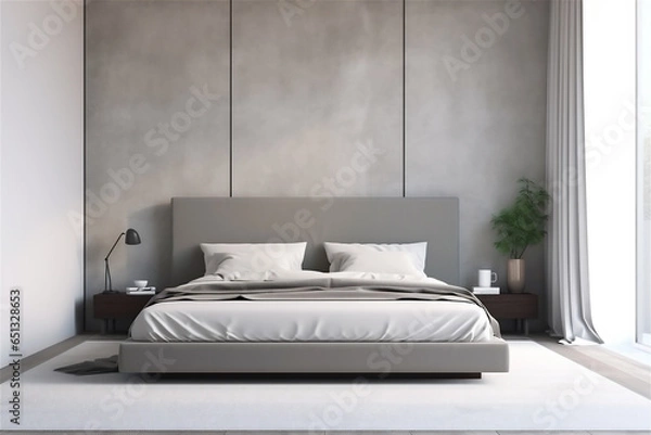 Obraz bedroom interior, luxury
