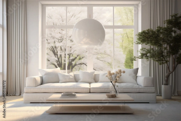 Obraz living room interior