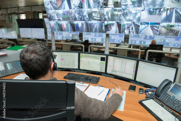 Fototapeta Video controllo