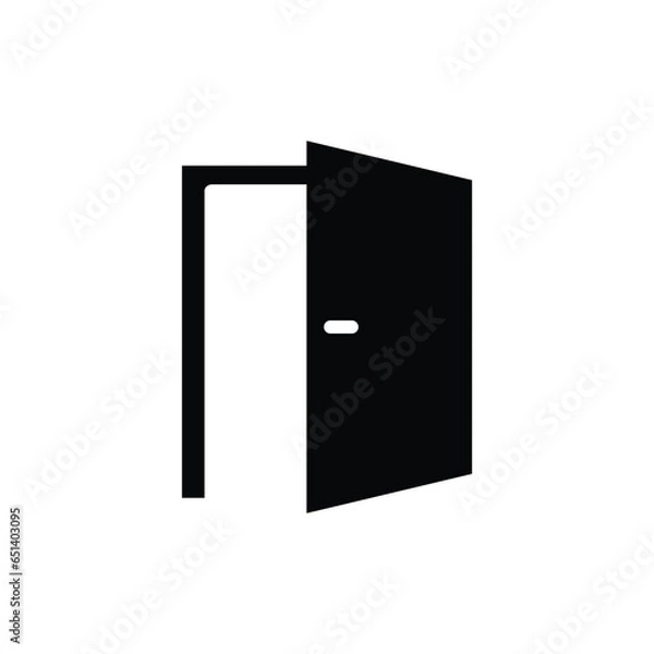 Obraz door icon design, illustration design
