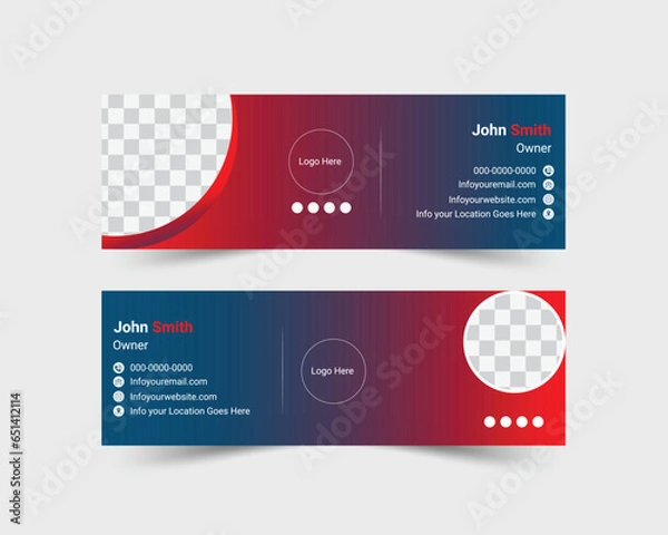 Fototapeta An email signature is a part of a brand image that is more than just your name and position held.