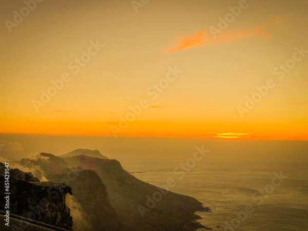 Obraz sunset over the sea