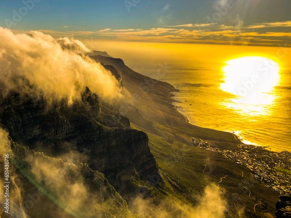 Obraz sunset over the sea