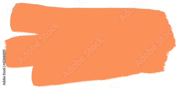 Obraz brush stroke orange colorful