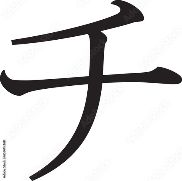 Obraz katakana letters