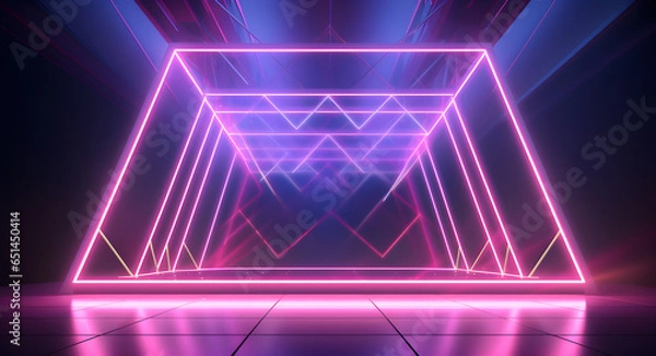 Fototapeta background with glowing lights