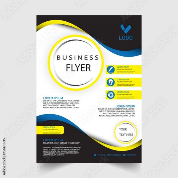 Obraz Vector corporate envelope design template.
