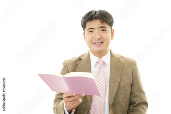 Obraz 笑顔のビジネスマン