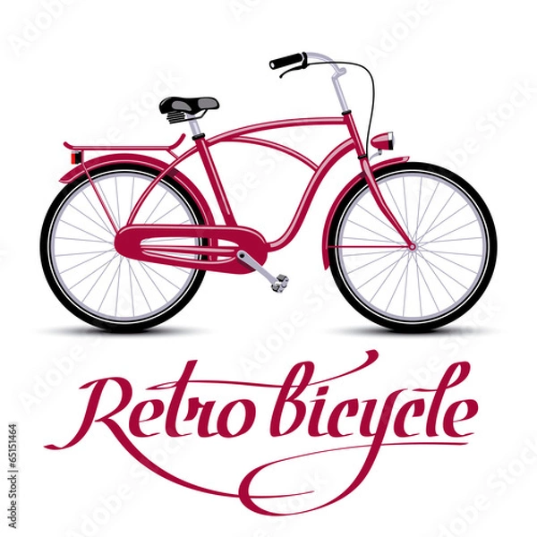 Fototapeta retro bicycle