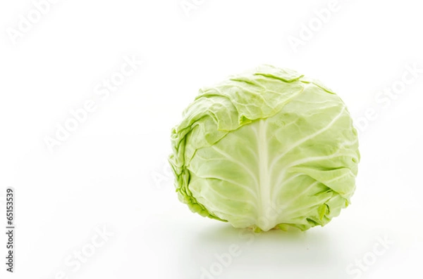 Obraz Cabbage isolated on white