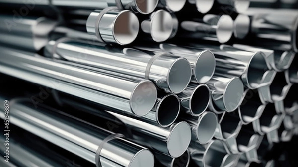 Fototapeta Metallic Pipe.