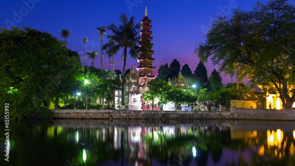 Obraz Tran Quoc Pagoda.