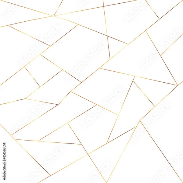 Obraz golden grid pattern